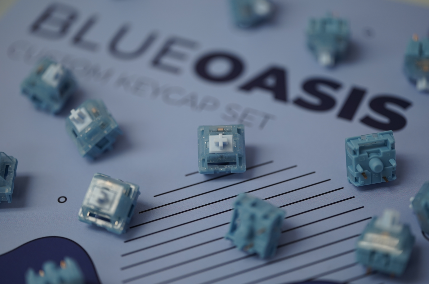 HMX Blue Topaz Linear Switch Review | LumeKeebs HMX Blue Topaz Linear Switch Review | LumeKeebs