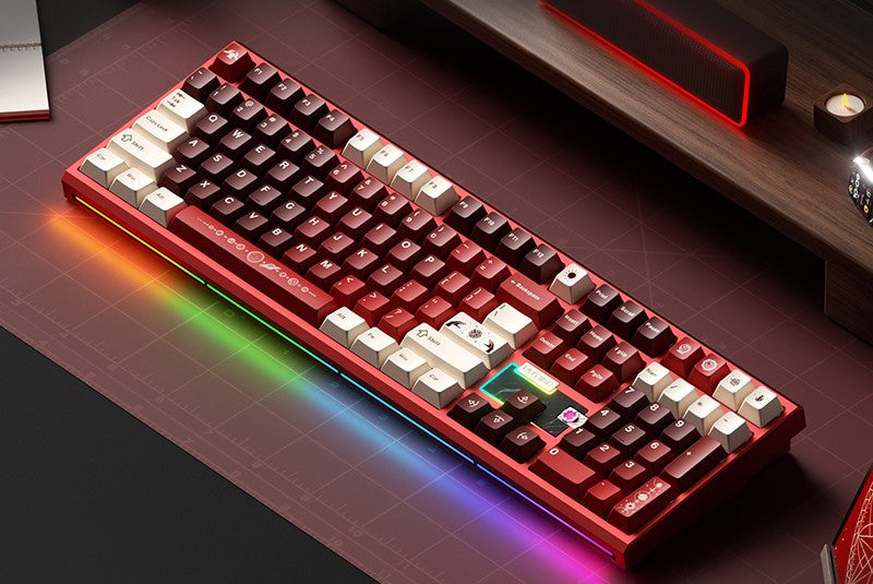 Weikav Nut108 Mechanical Keyboard - Full-Size, Tri-mode