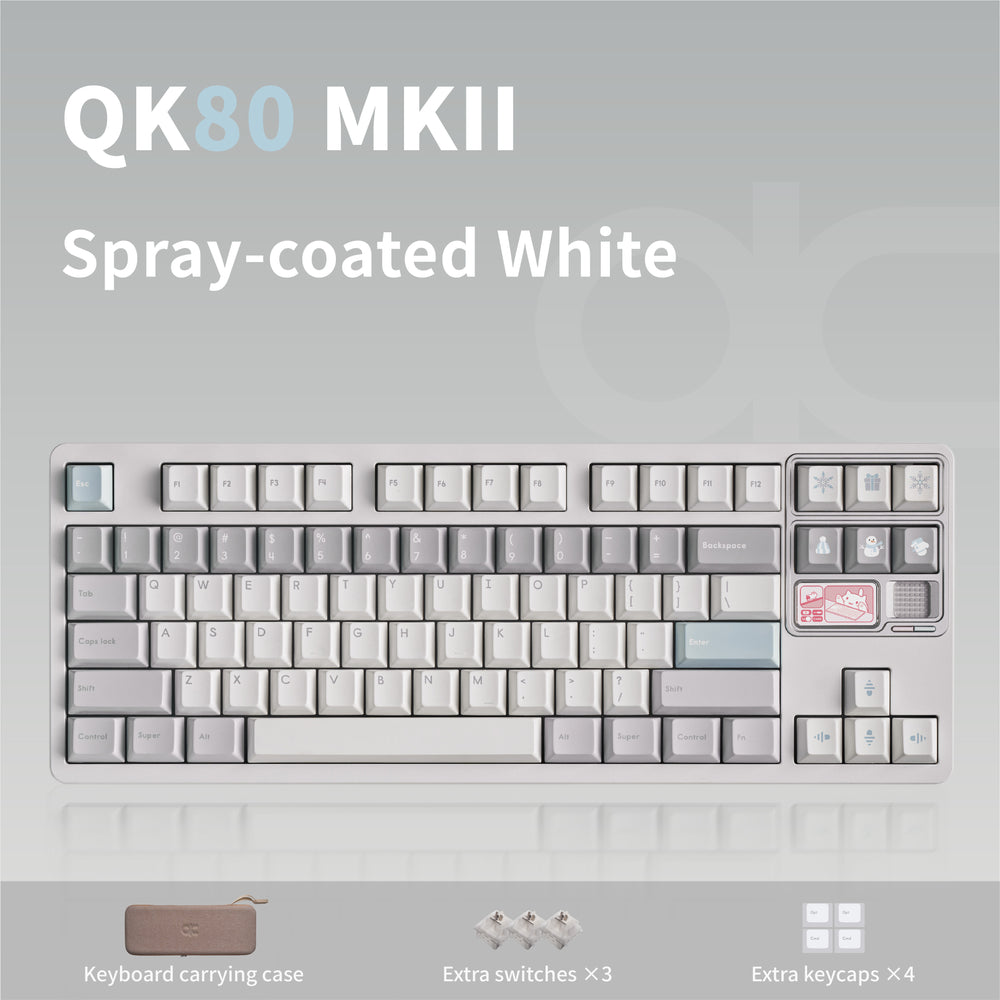 QK80 MK2 Mechanical Keyboard - Prebuilt