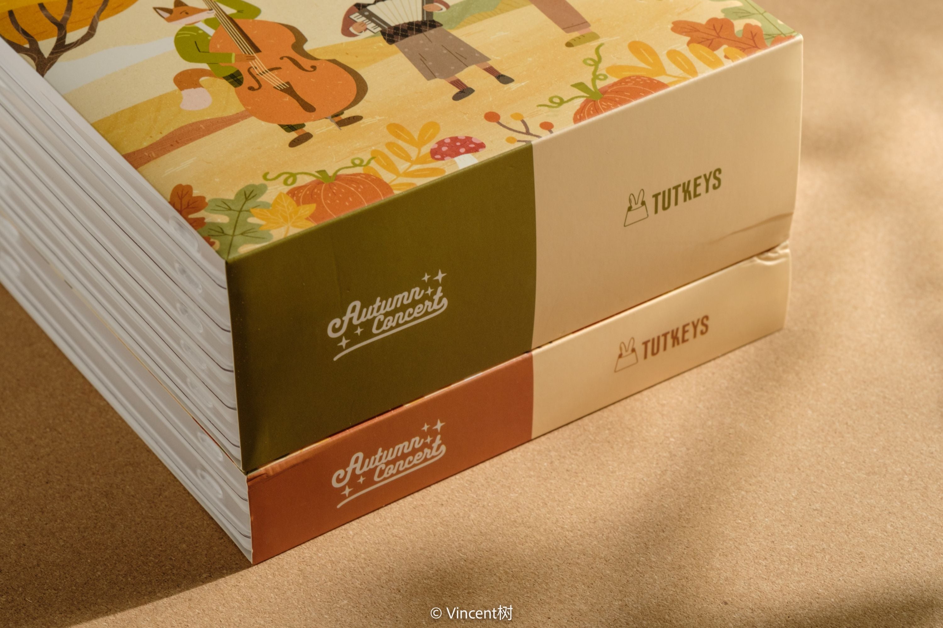 Tutkeys Autumn Concert Keycaps - PBT Cherry Profile All in One Set