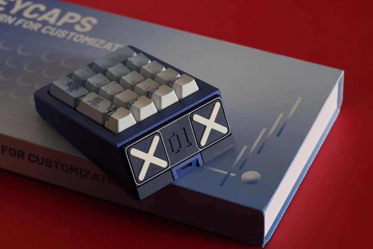 JKDK ZenQuil Ocean Side-Print OEM PBT Keycap Set
