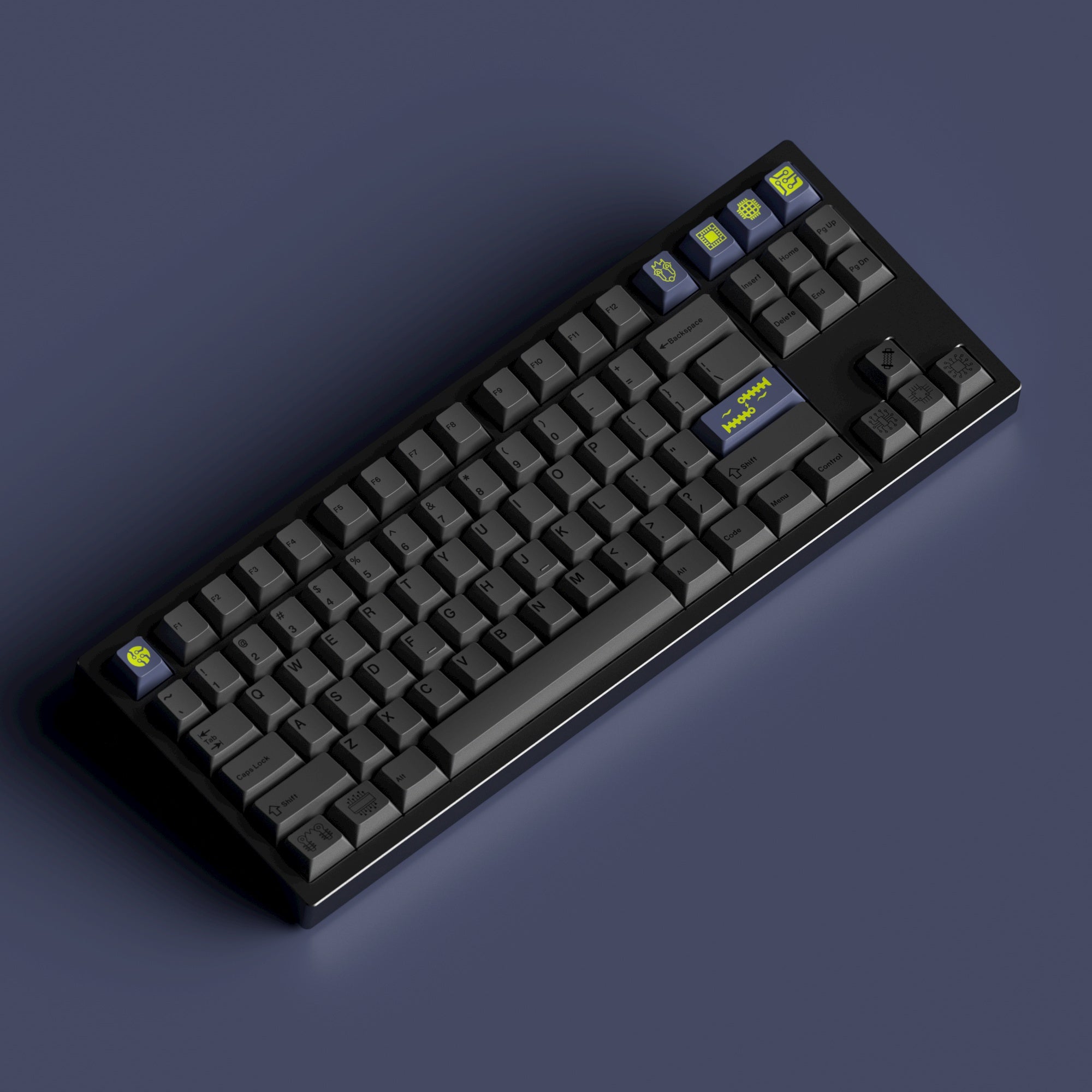 JKDK Studio Dark Matter Cherry Profile Dye‑Sub PBT Keycap Set All In One