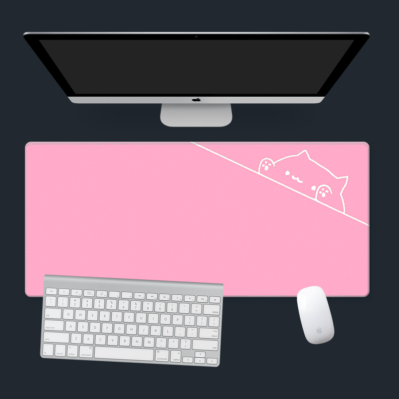 Cute Bongo Cat Deskmat