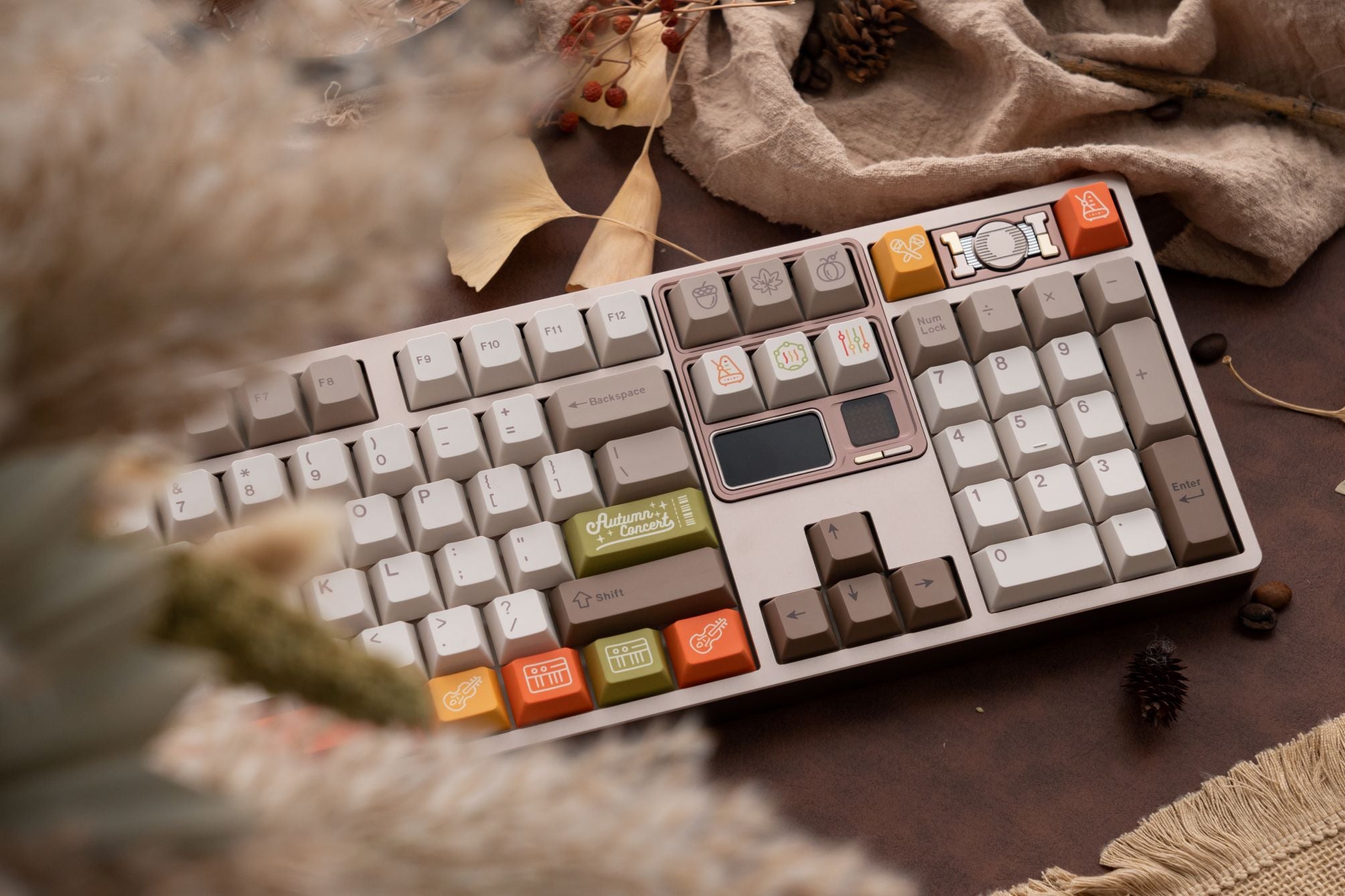 Tutkeys Autumn Concert Keycaps - PBT Cherry Profile All in One Set