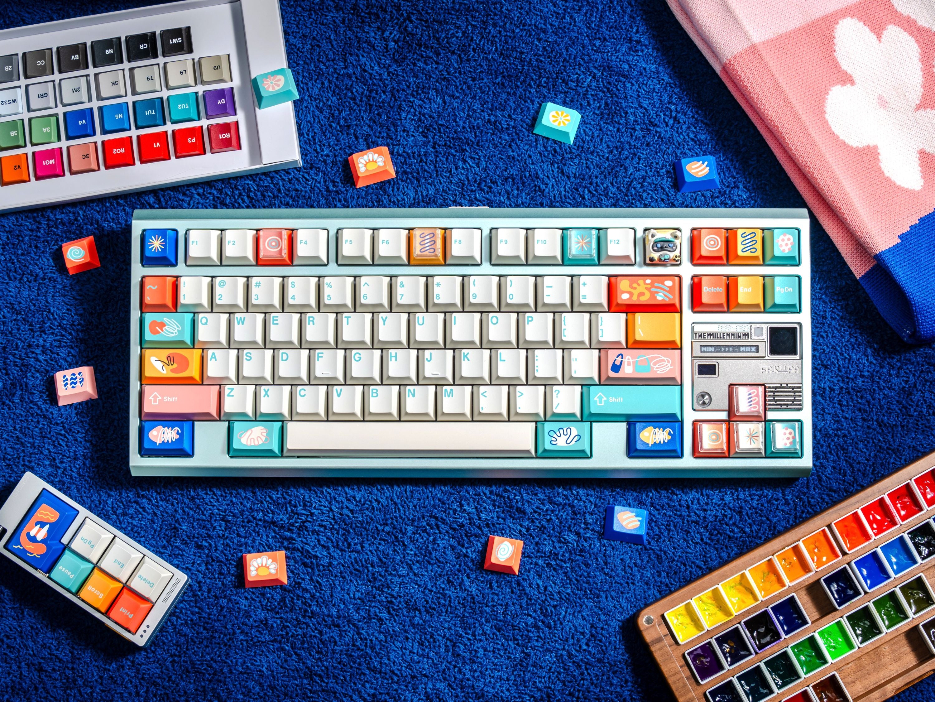 Keykobo Cinque Terre ABS Double-shot Keycap Set