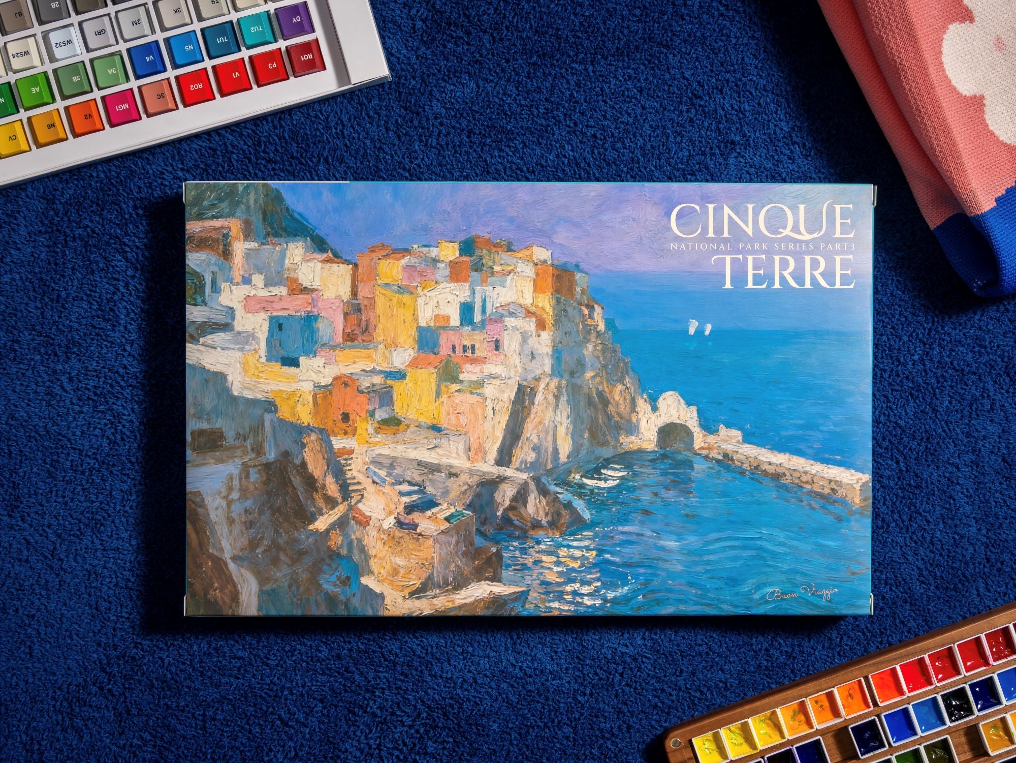 Keykobo Cinque Terre ABS Double-shot Keycap Set