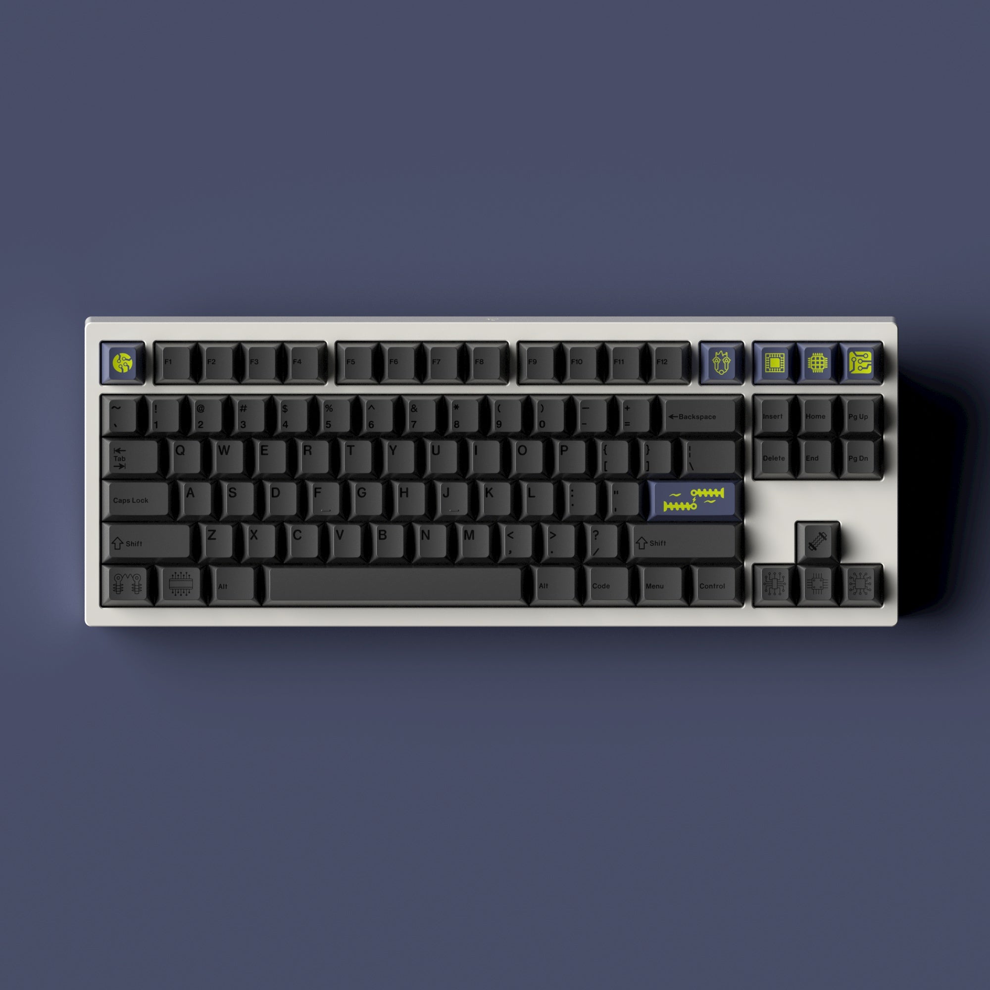 JKDK Studio Dark Matter Cherry Profile Dye‑Sub PBT Keycap Set All In One