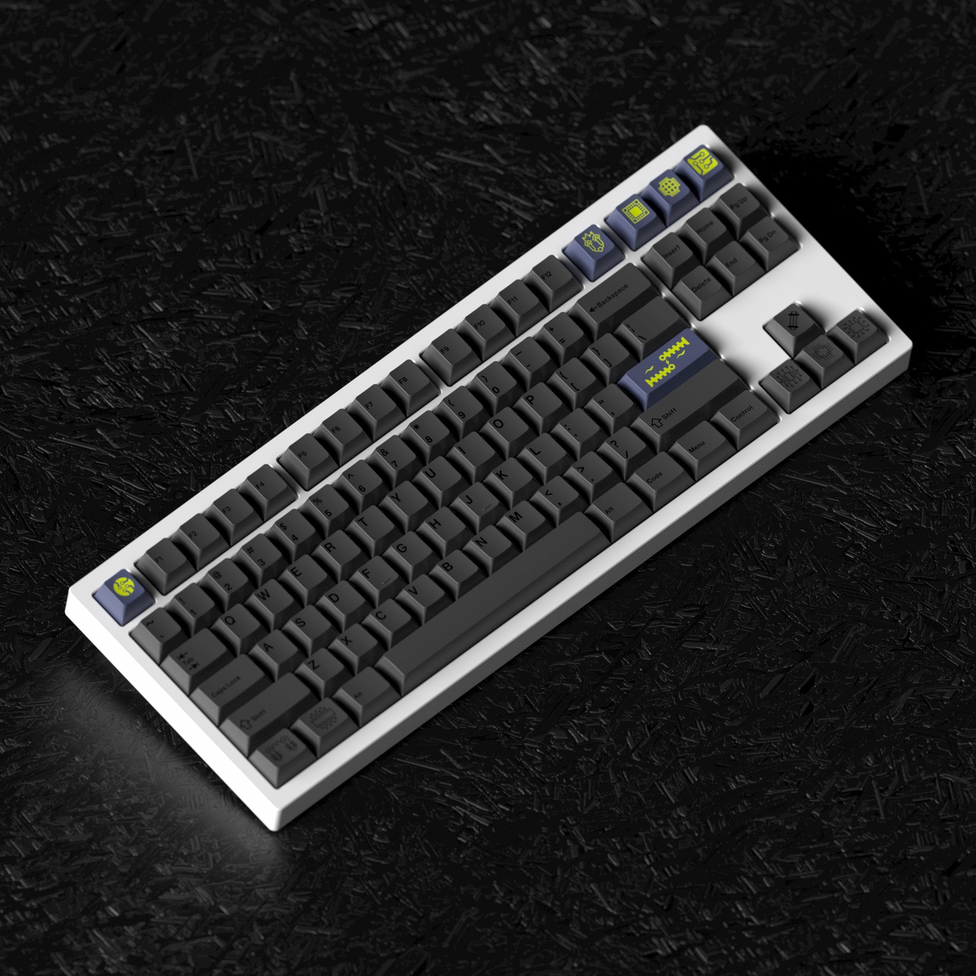 JKDK Studio Dark Matter Cherry Profile Dye‑Sub PBT Keycap Set All In One