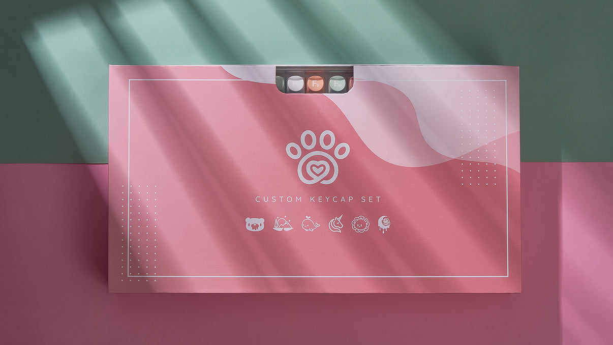 Chilkey Unicorn PBT Keycaps