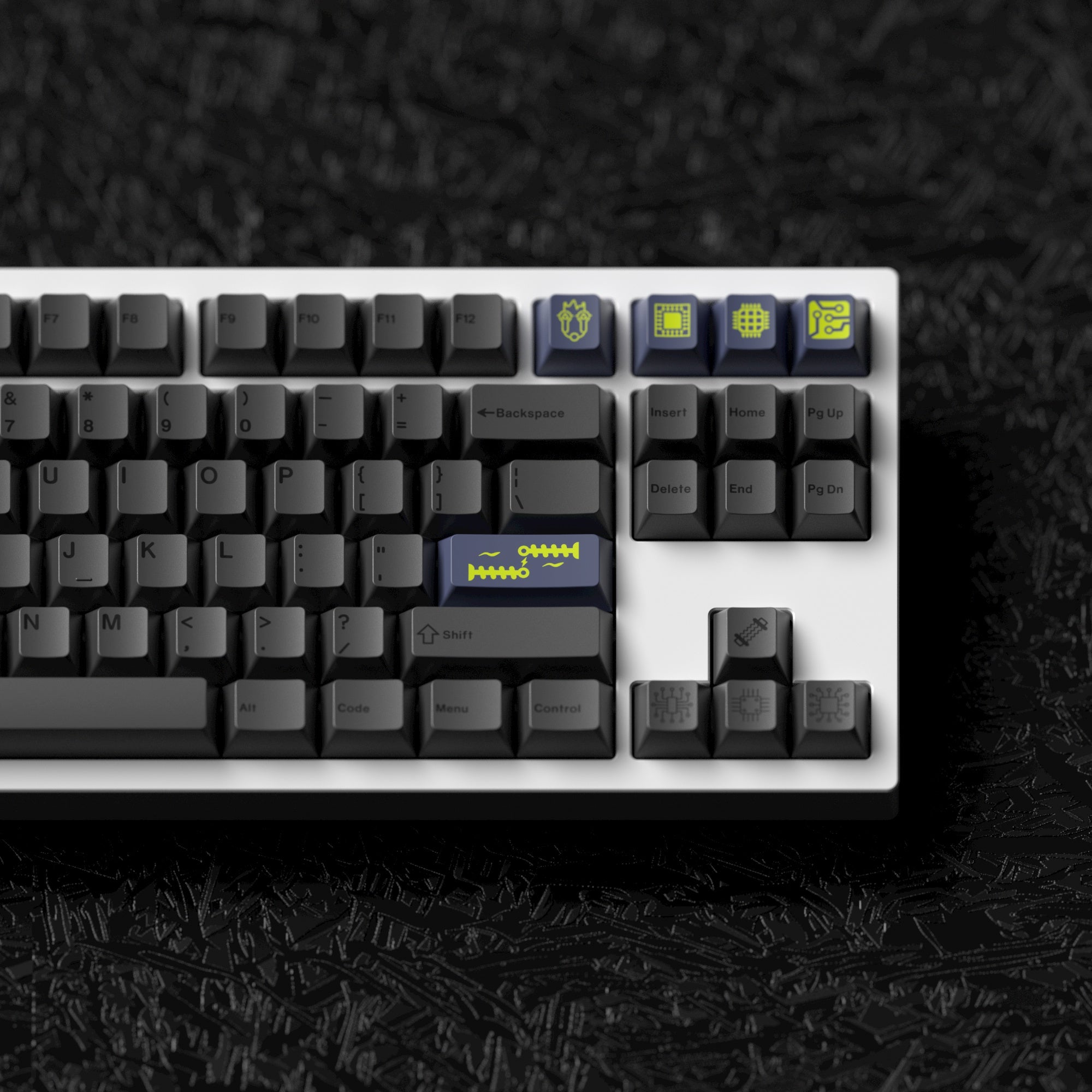 JKDK Studio Dark Matter Cherry Profile Dye‑Sub PBT Keycap Set All In One