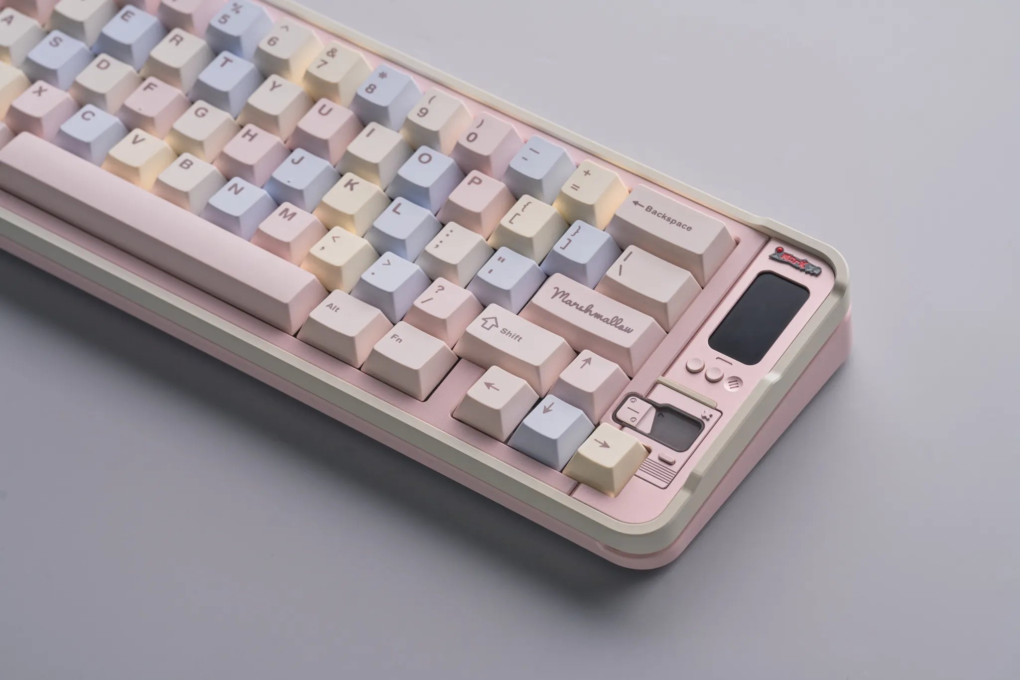 Qwertykeys QK Bubble Tea Marshmallow Keycap Set – Cherry Profile PBT Dye-Sub Keycaps