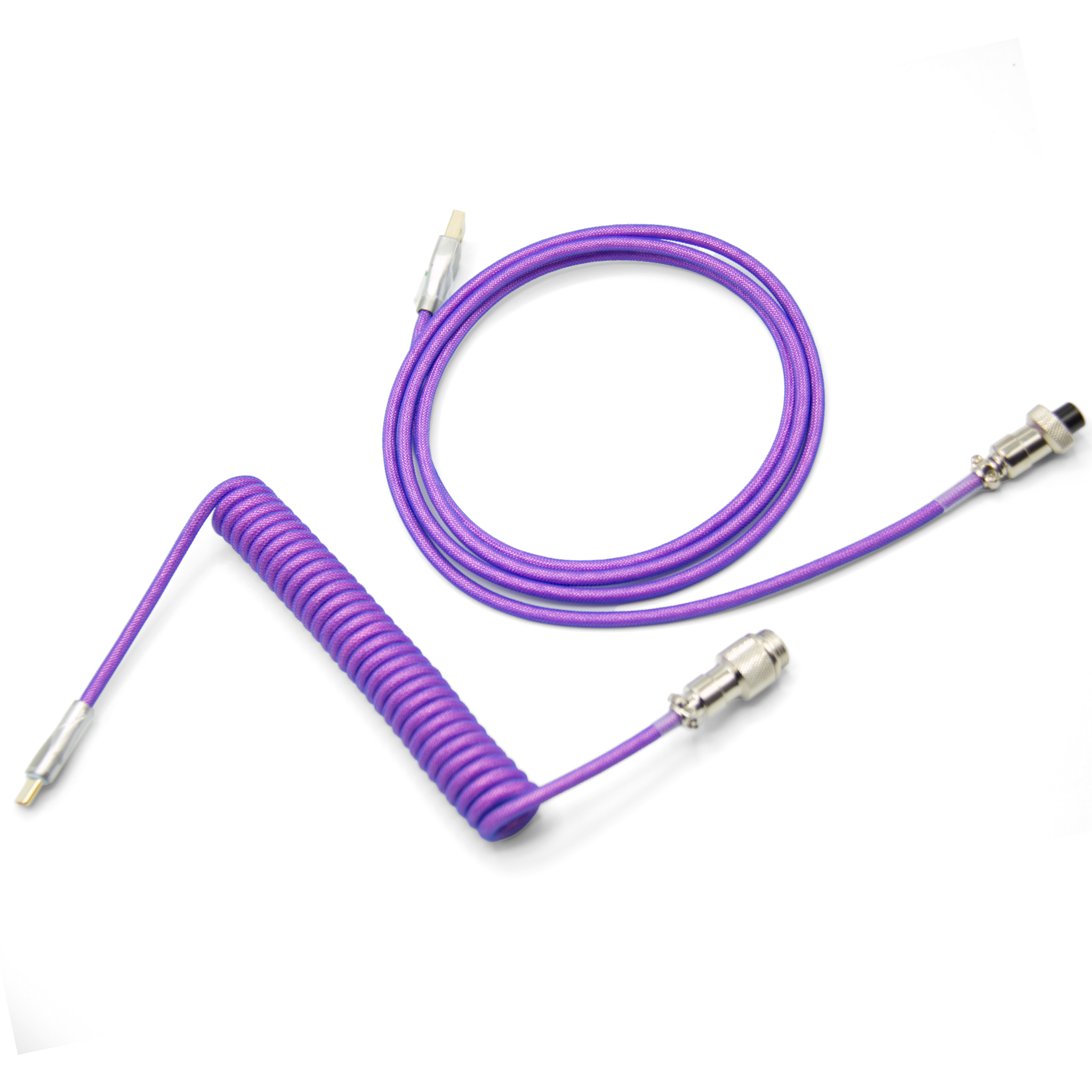 Unicorn Custom Coiled Aviator Artisan USB-C Cable