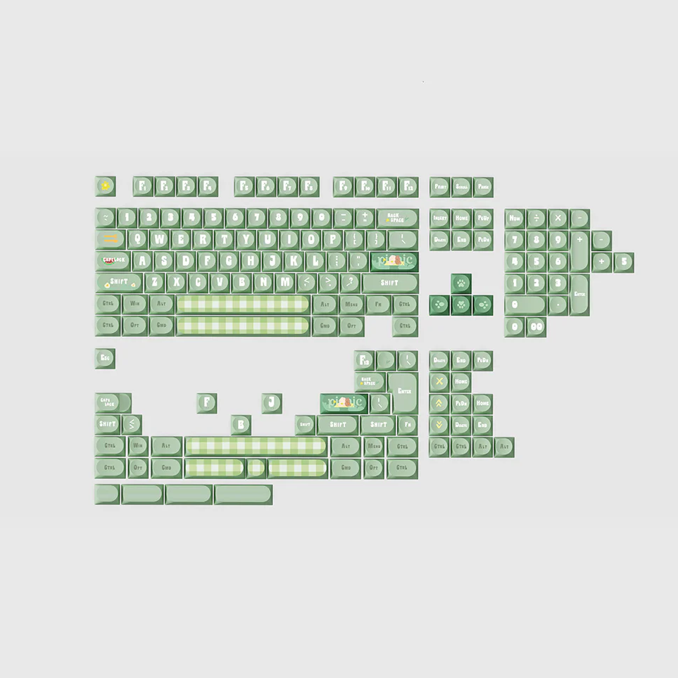 Chilkey Summer Picnic Keycaps