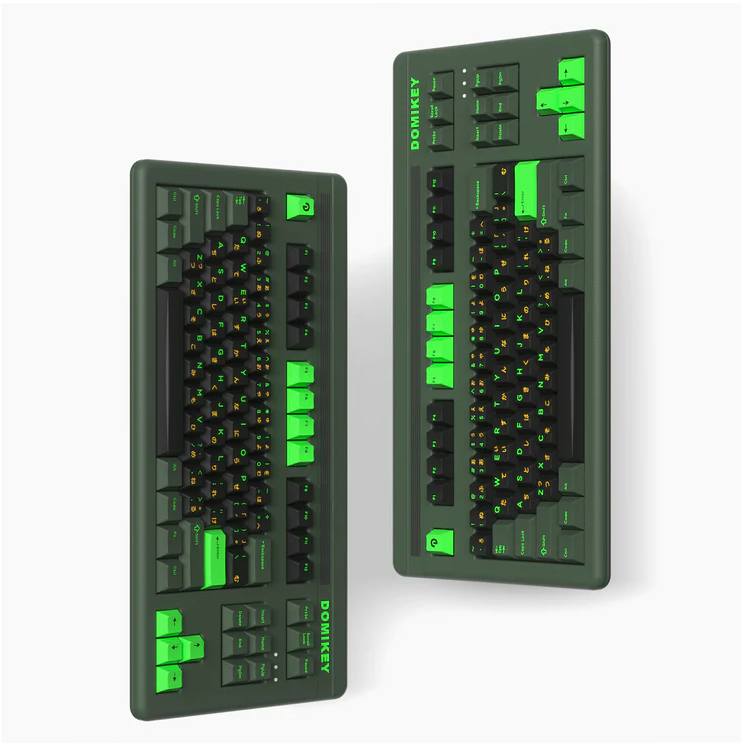 Domikey Semiconductor Cherry Profile Triple/Doubleshot ABS Keycap Set
