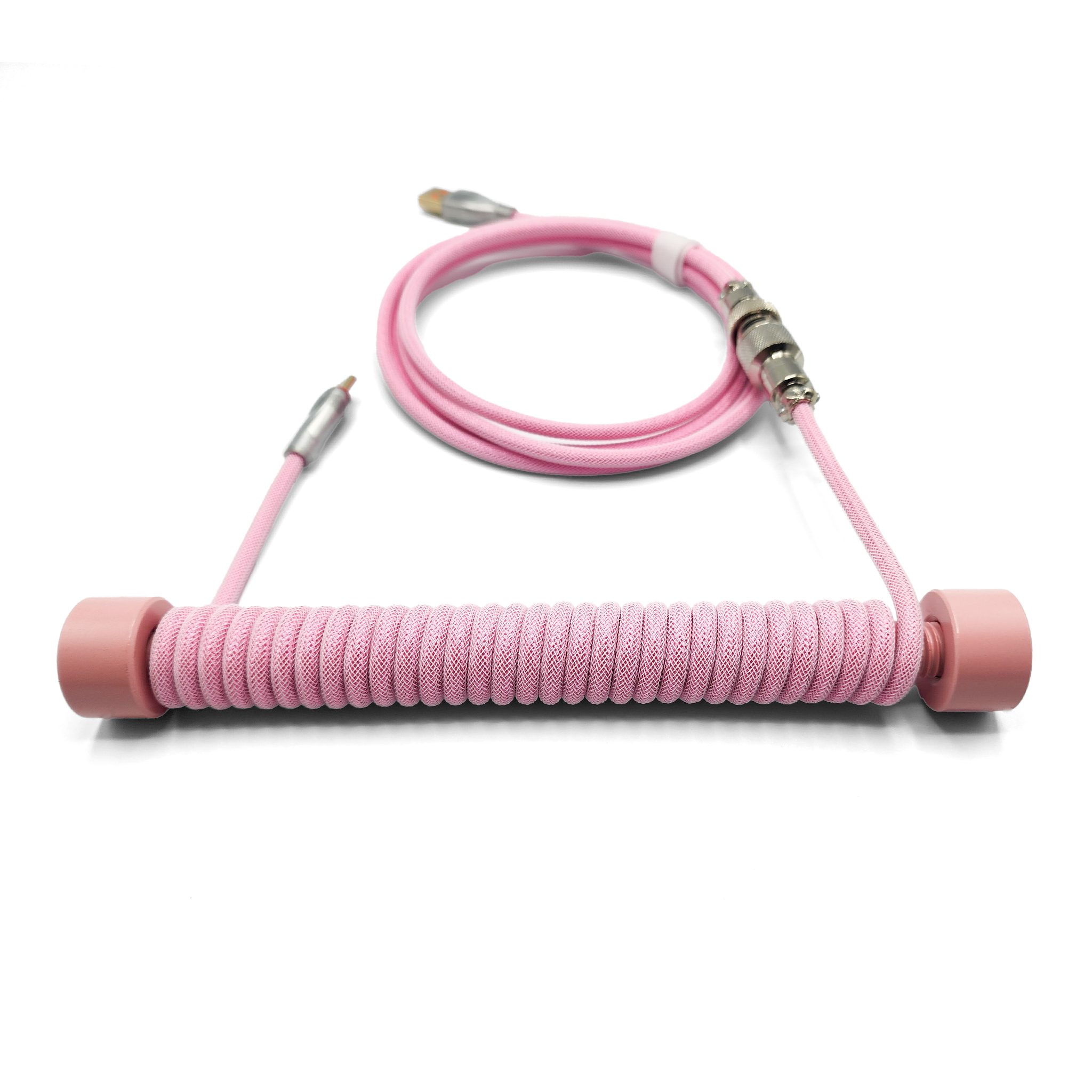 Mechanical Keyboard Coiled Cable Straightening Rod Fixed Bar Winder Set Stainless Steel