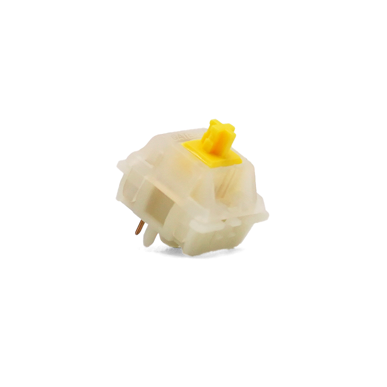 Gateron KS-3 Milky Yellow Pro Linear Switches