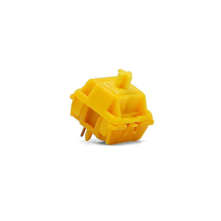 Gateron Cap V2 Golden Yellow Linear Switches