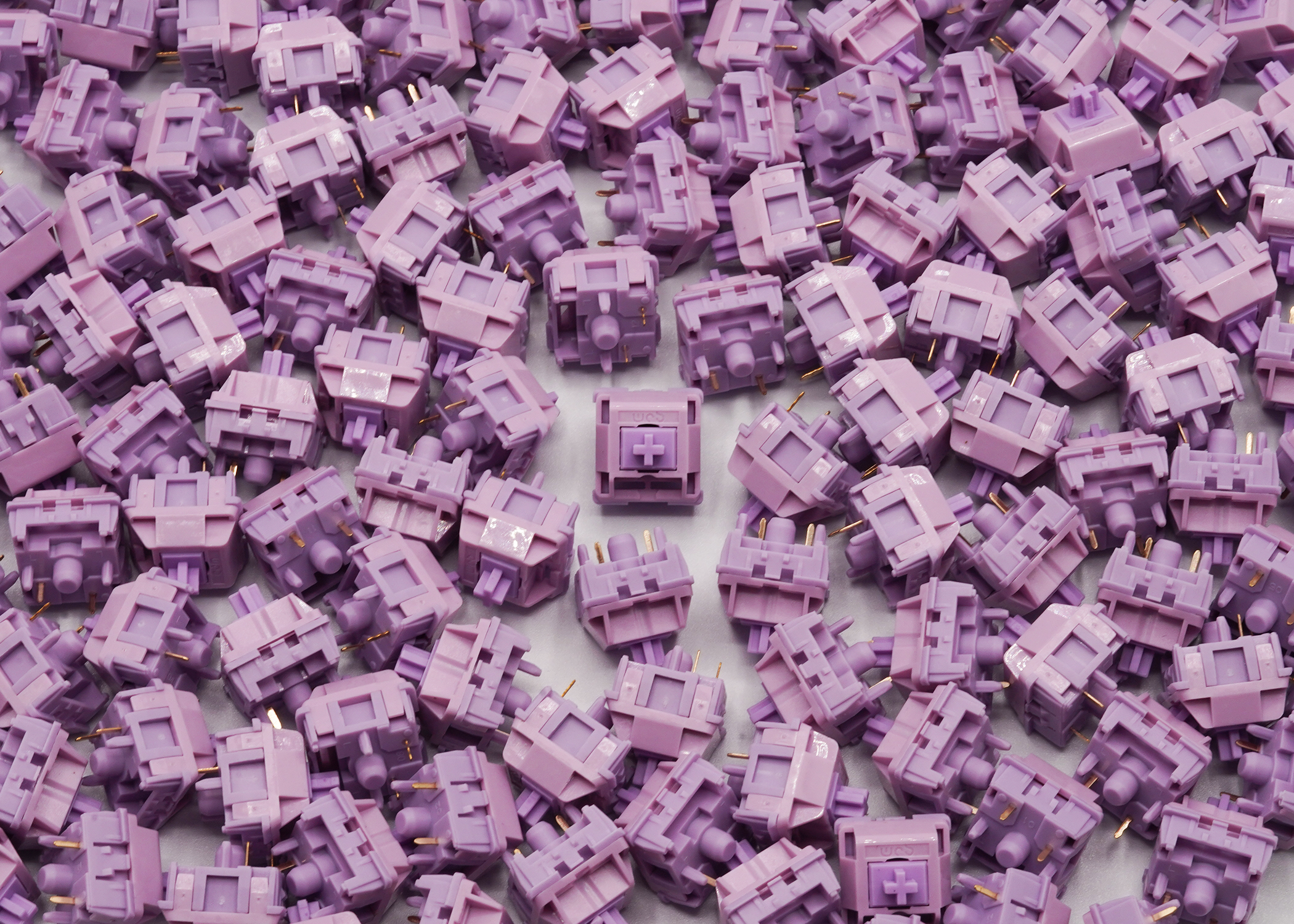 WOBKEY Rainy75 Keyboard Switch: HMX Violet Linear