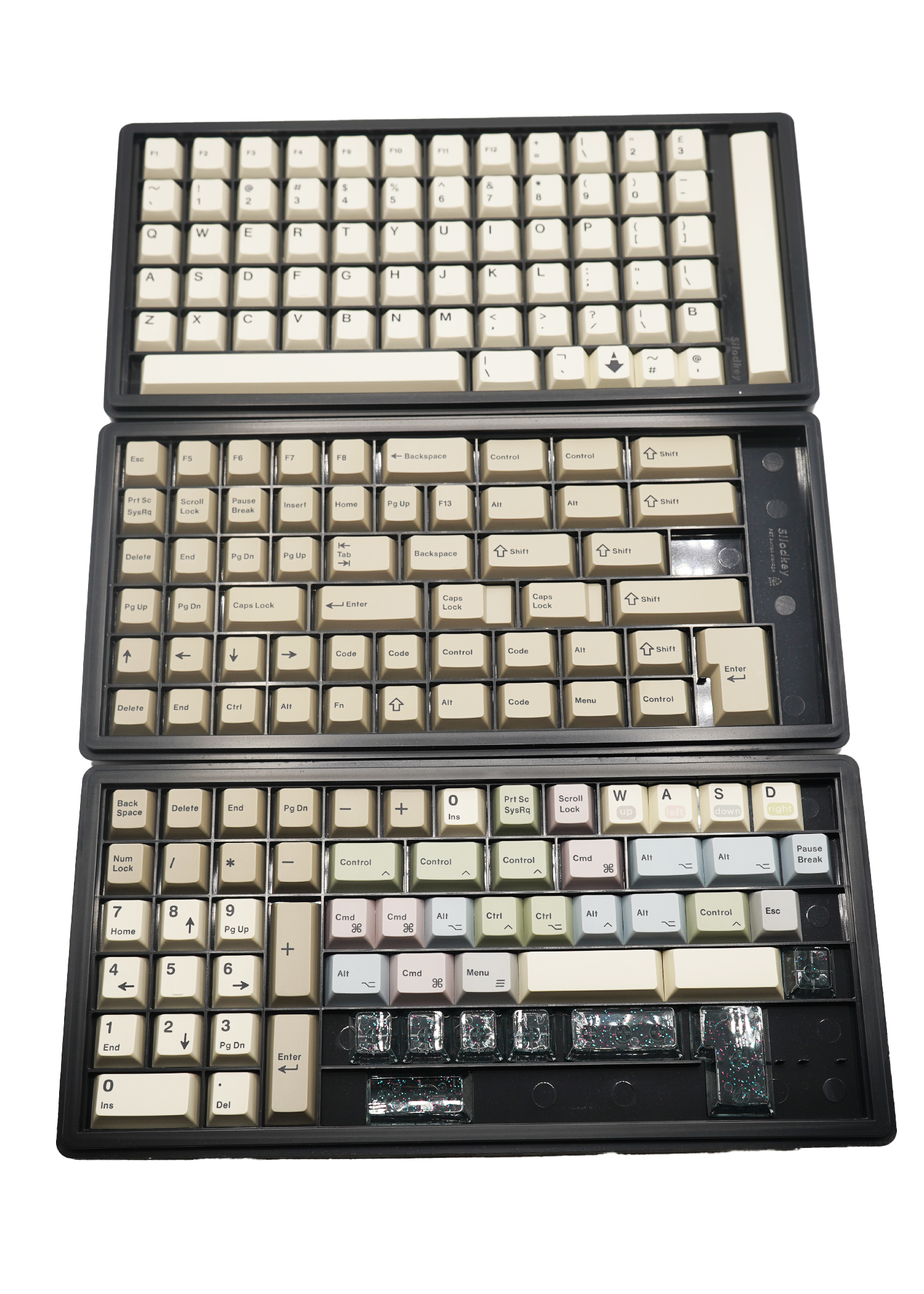 JKDK Retro Keycap Set Cherry Profile PBT Dye-Subbed