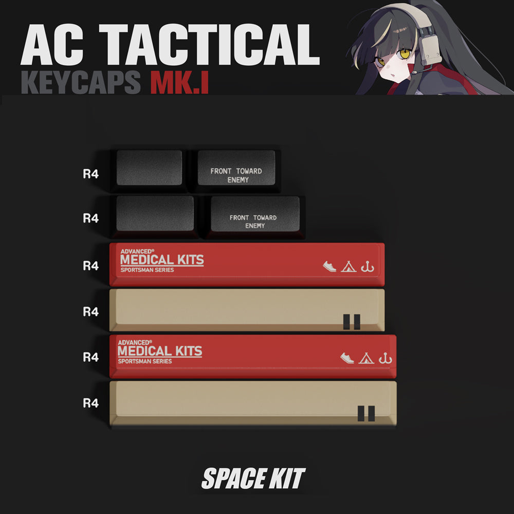 TUTKEYS AC Tactical Keycaps