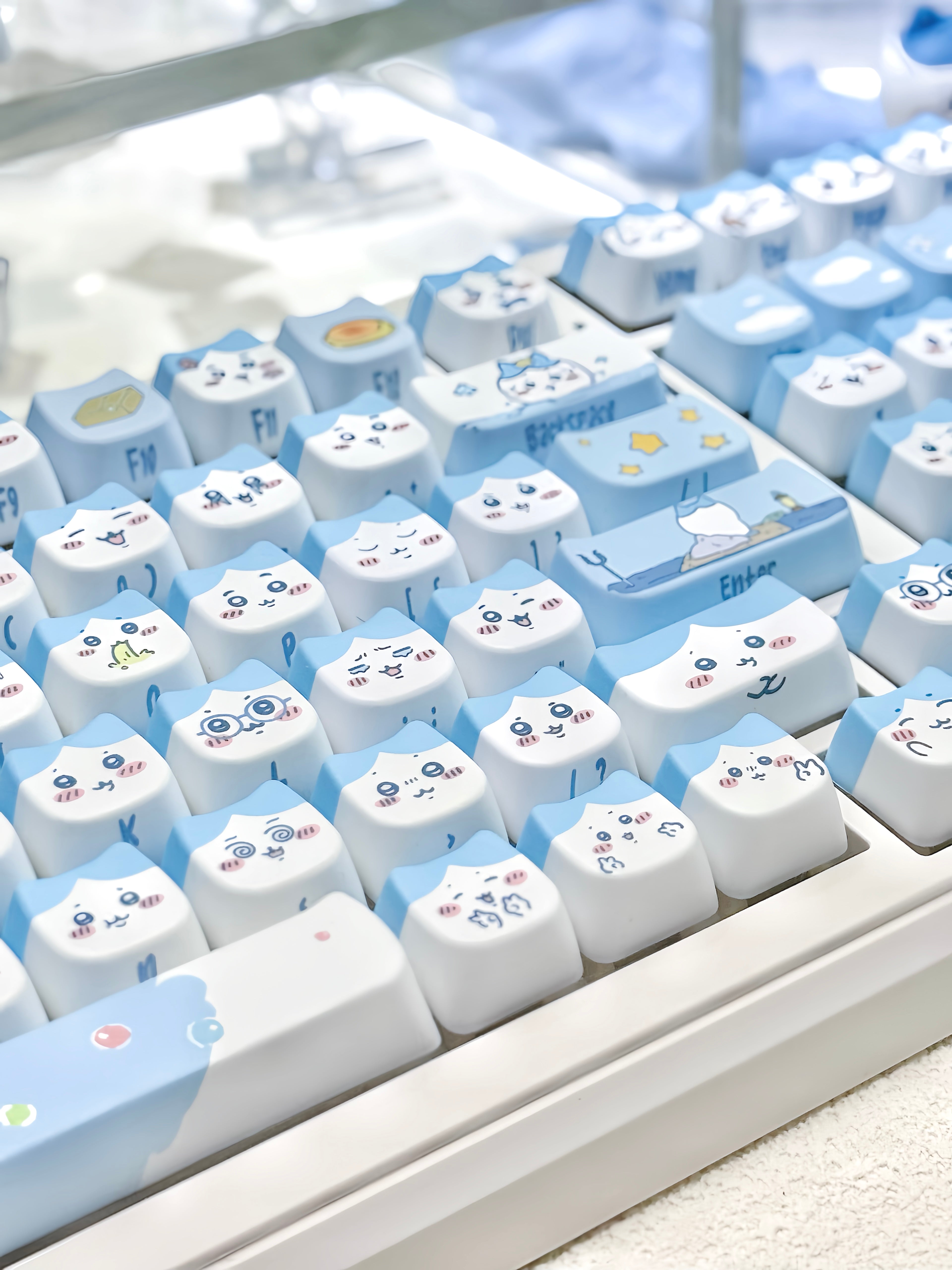 Xiaoba Chiikawa MOA Profile PBT Keycap Set