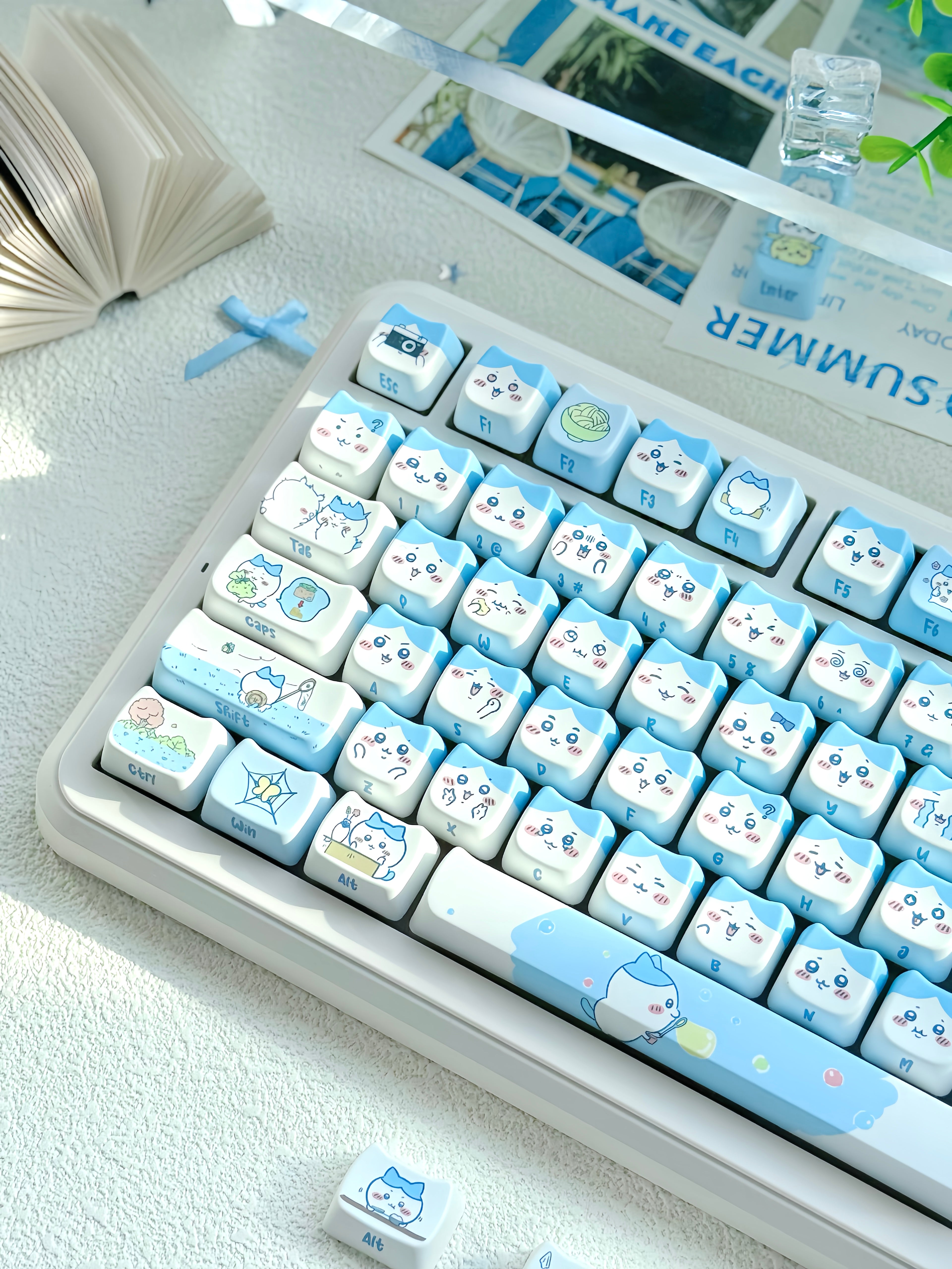 Xiaoba Chiikawa MOA Profile PBT Keycap Set