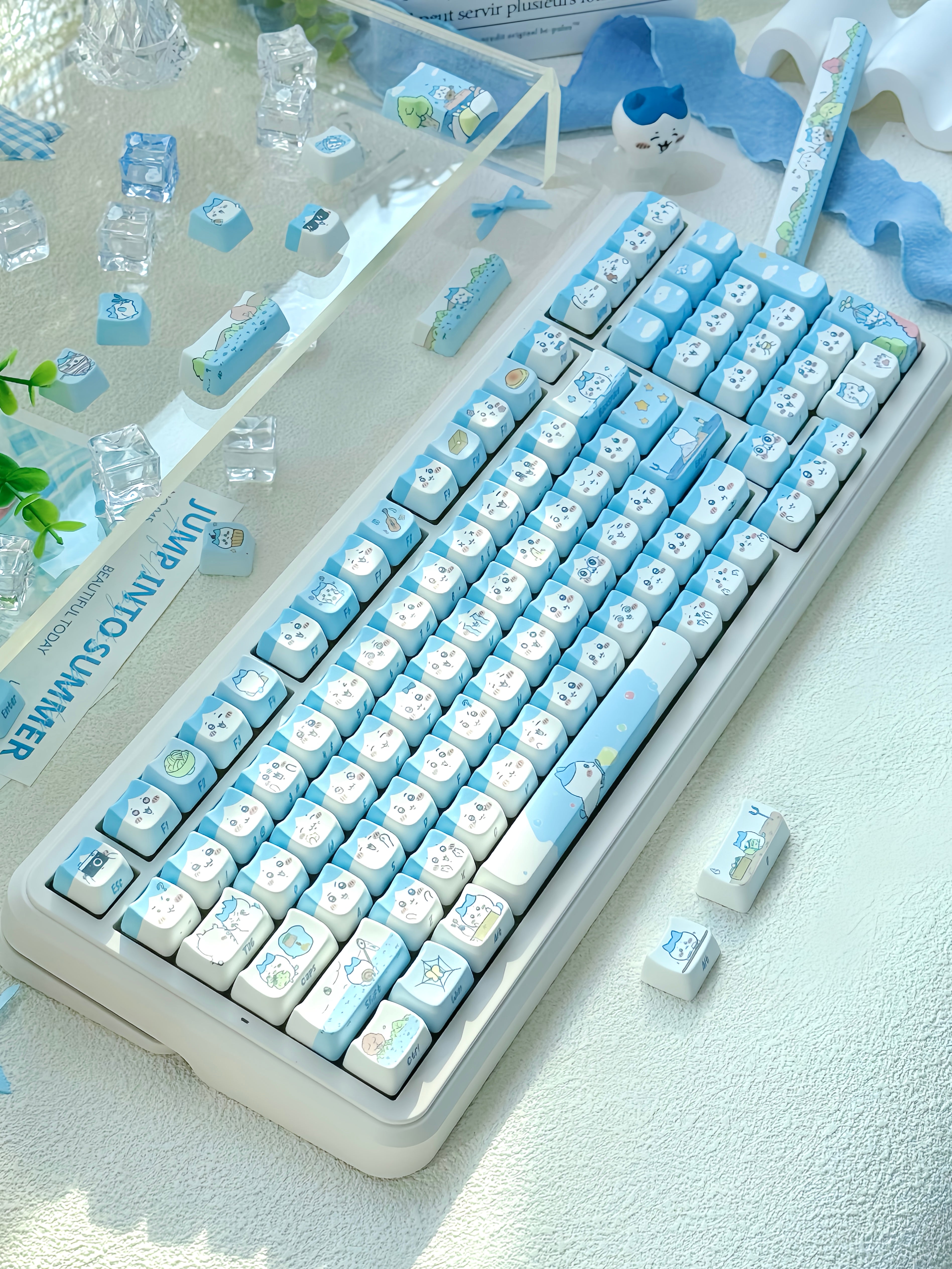 Xiaoba Chiikawa MOA Profile PBT Keycap Set