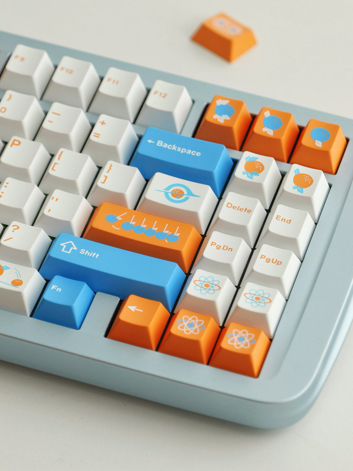 Keykobo Citrus Relativity ABS Double-Shot Keycap Set