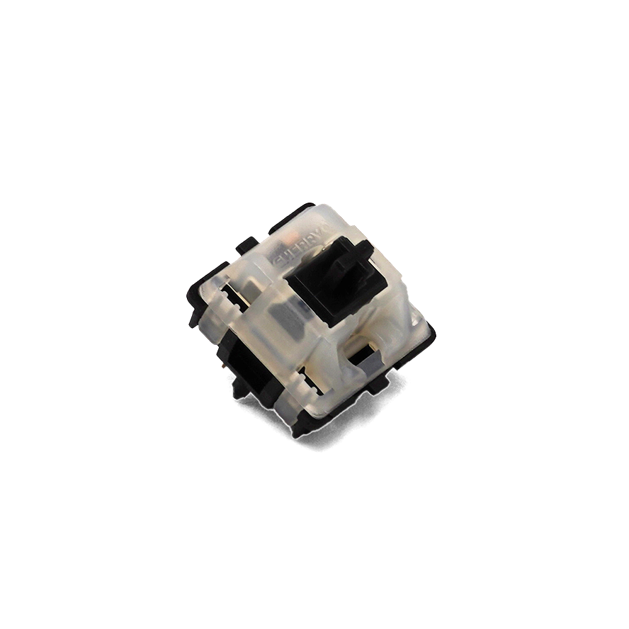Cherry MX Black Clear-Top "Nixie" Linear Switches
