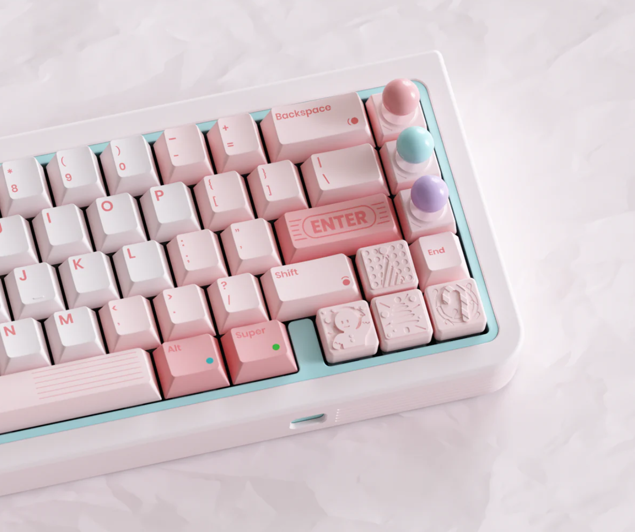 80Retros Game 1989 Candy Keycaps – Cherry Profile, Dye-Sublimated PBT