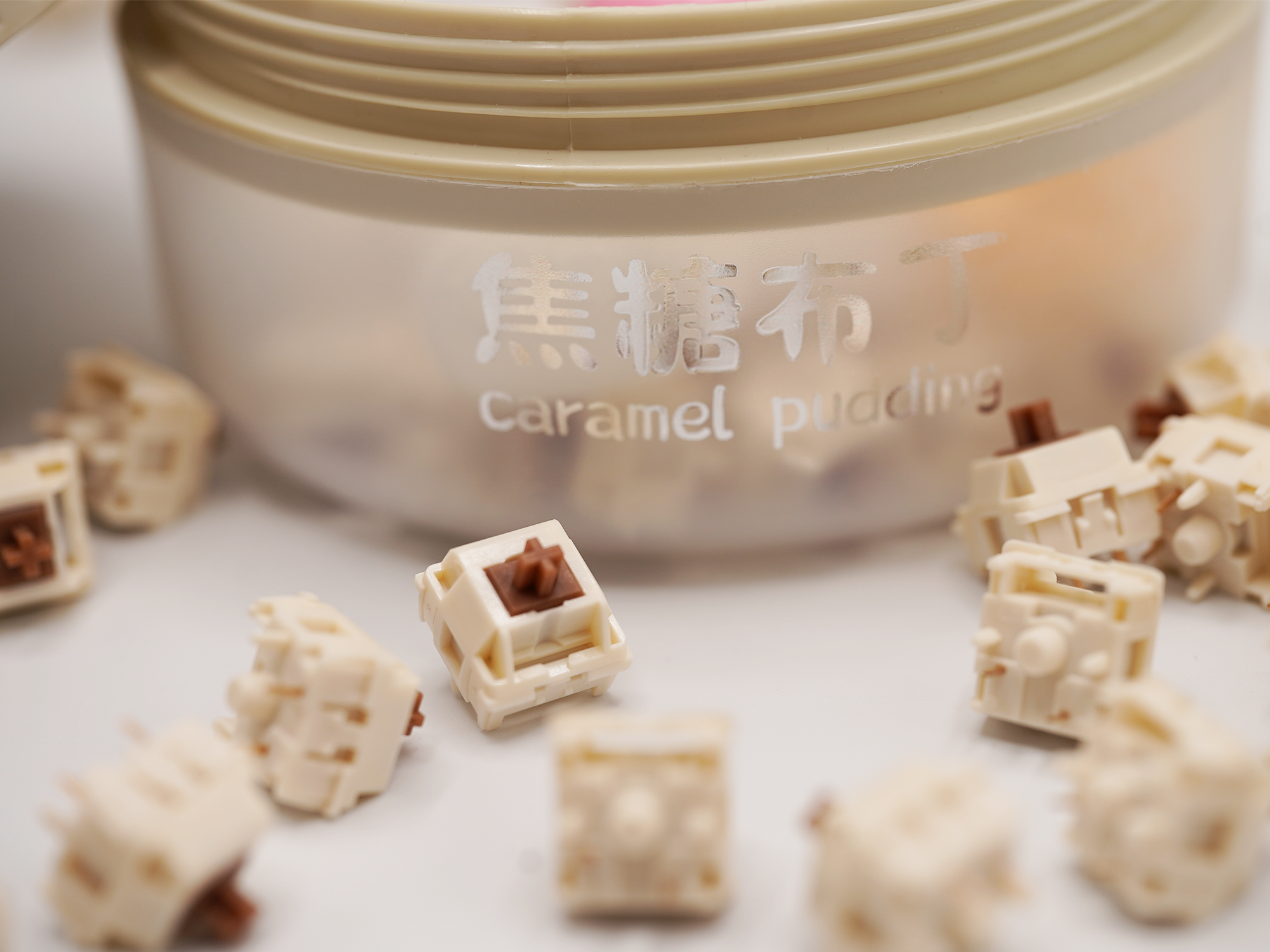 HMX Caramel Pudding Linear Switches