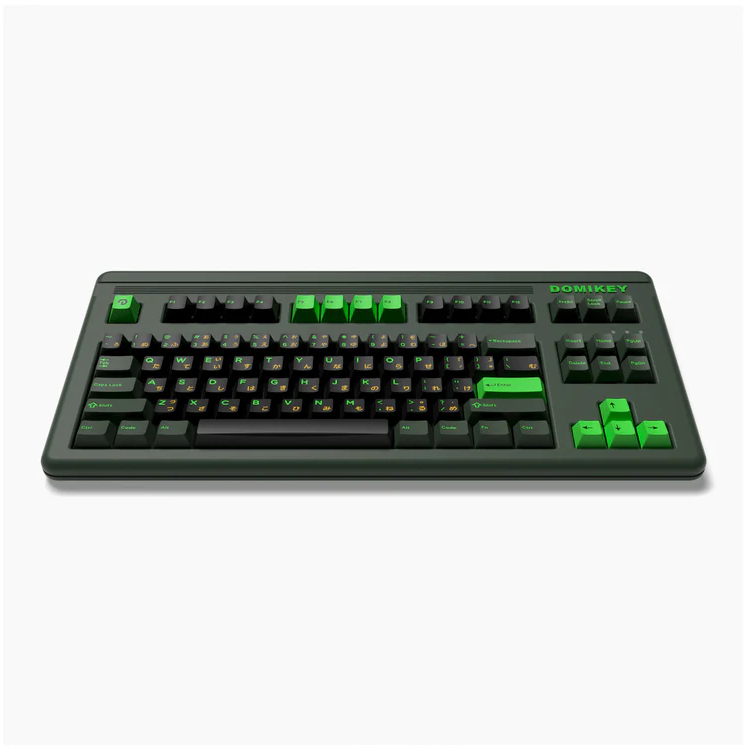 Domikey Semiconductor Cherry Profile Triple/Doubleshot ABS Keycap Set