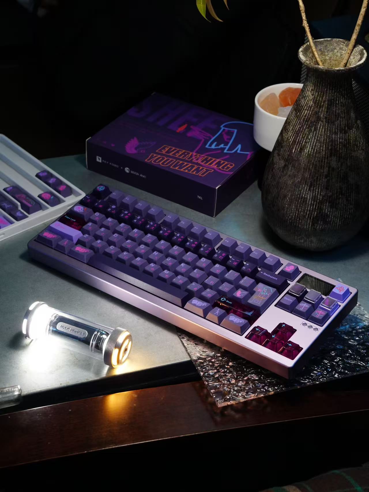 Keykobo SHEE PBT Custom Keycaps for Mechanical Keyboards