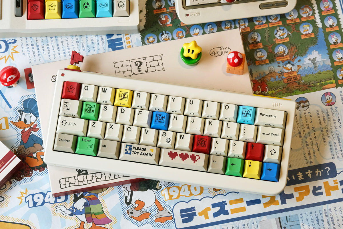 80Retros GB40 Game 1985 Mechanical Keyboard