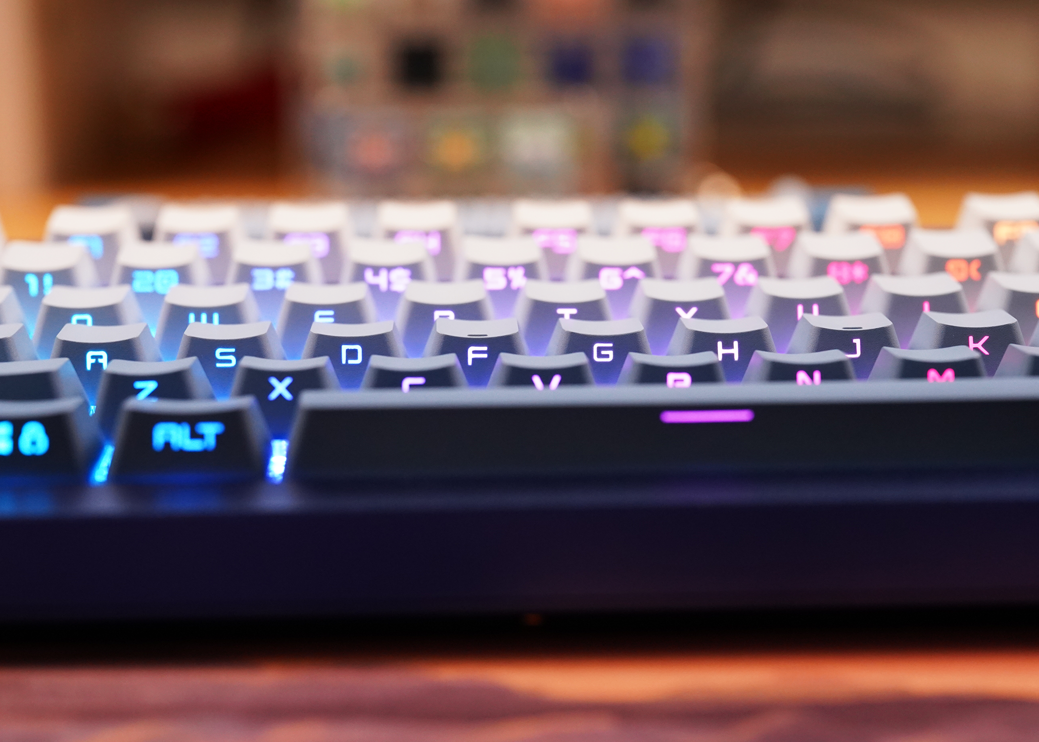 JKDK Studio Blue Gradient Keycaps Side Print Keycap Set | 134-Key RGB Compatible