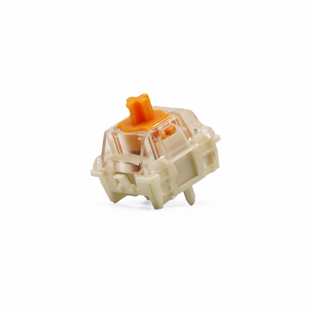 Gateron KS-20 Dual-rail Magnetic Orange Linear Switches