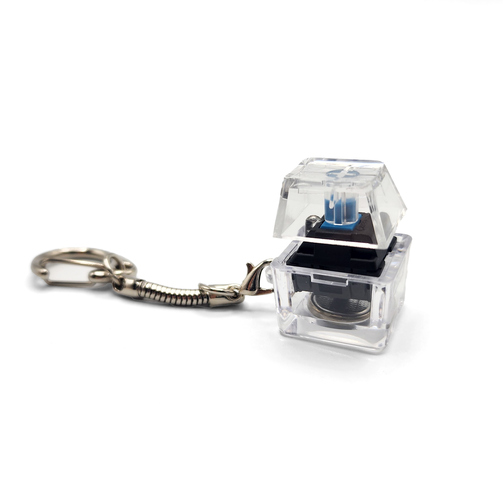 Mechanical Switches Keychain/Tester Kit with LED (Switch and Keycap Included)