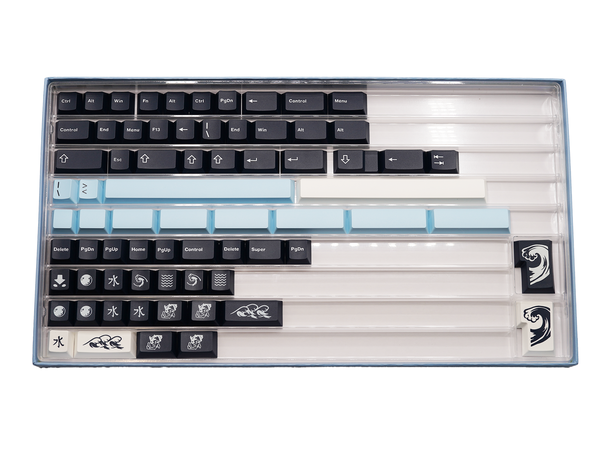 WS Mizu Keycaps Doubleshot PBT Cherry Profile