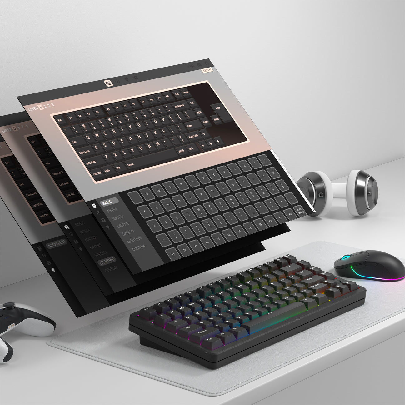 Womier SK75 75% Wireless Mechanical Keyboard