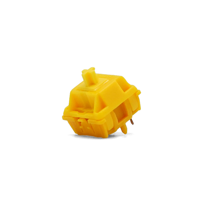 Gateron Cap V2 Golden Yellow Linear Switches