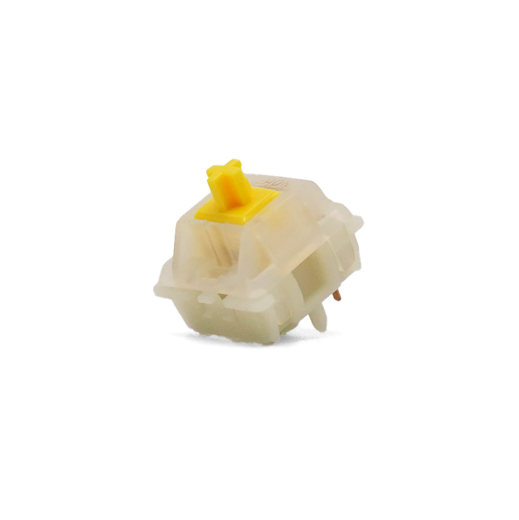 Gateron KS-3 Milky Yellow Pro Linear Switches