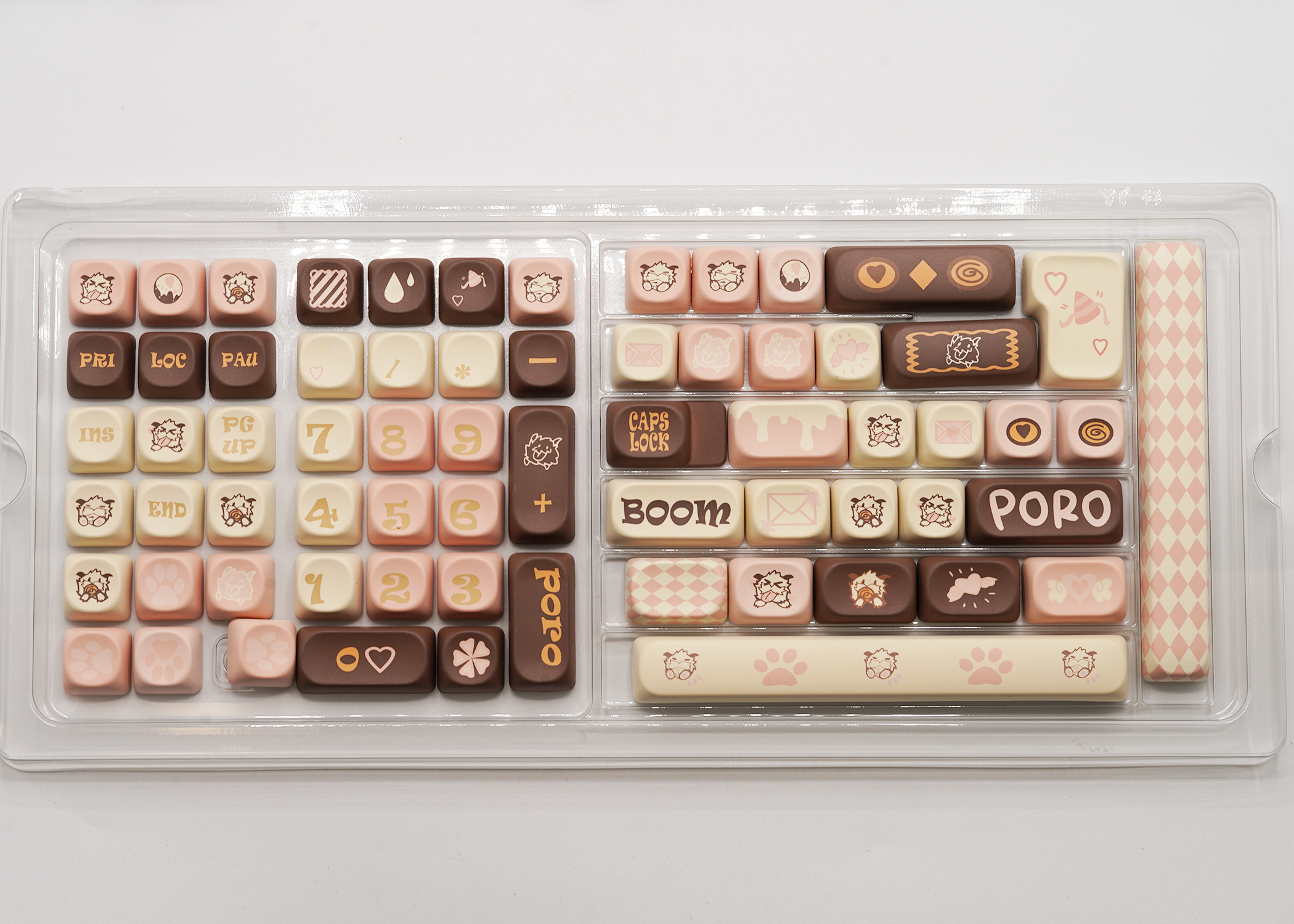 Soulcat Poro Keycap Set MOA Profile 141 Keys