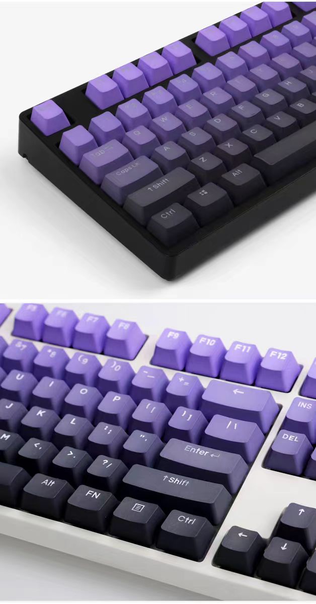 JKDK Purple Phantasy OEM PBT Keycap Set