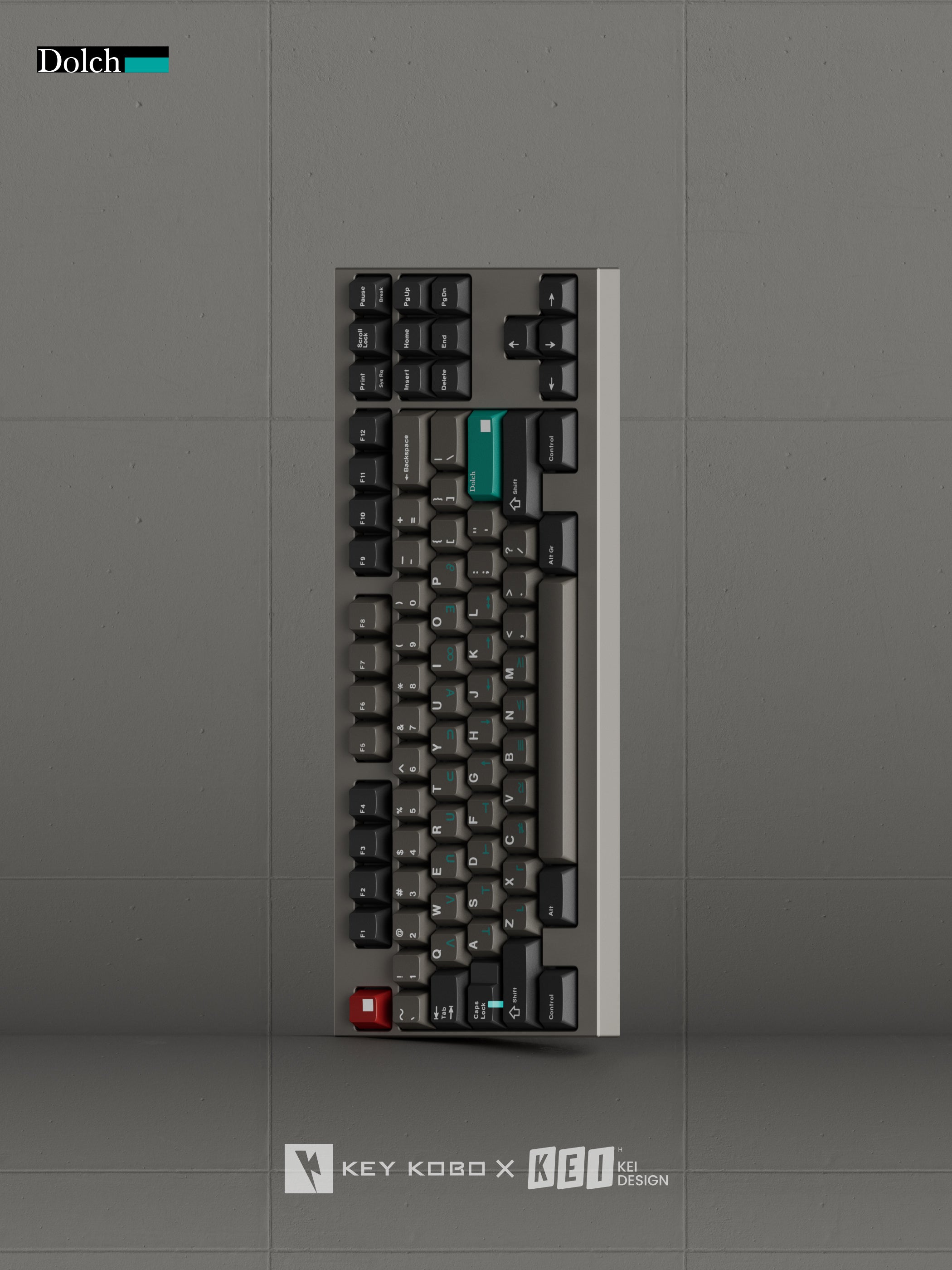 Keykobo Dolch ABS Double-shot Keycap Set