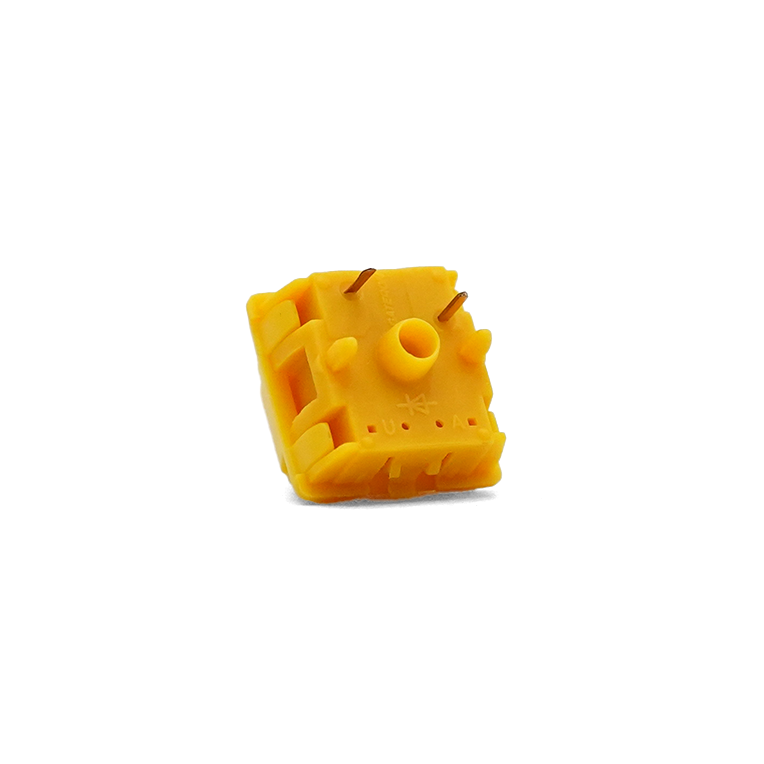 Gateron Cap V2 Golden Yellow Linear Switches