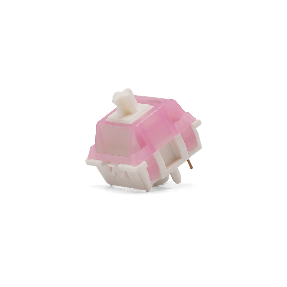 Durock Lotus Tactile Switches (White and Blue)