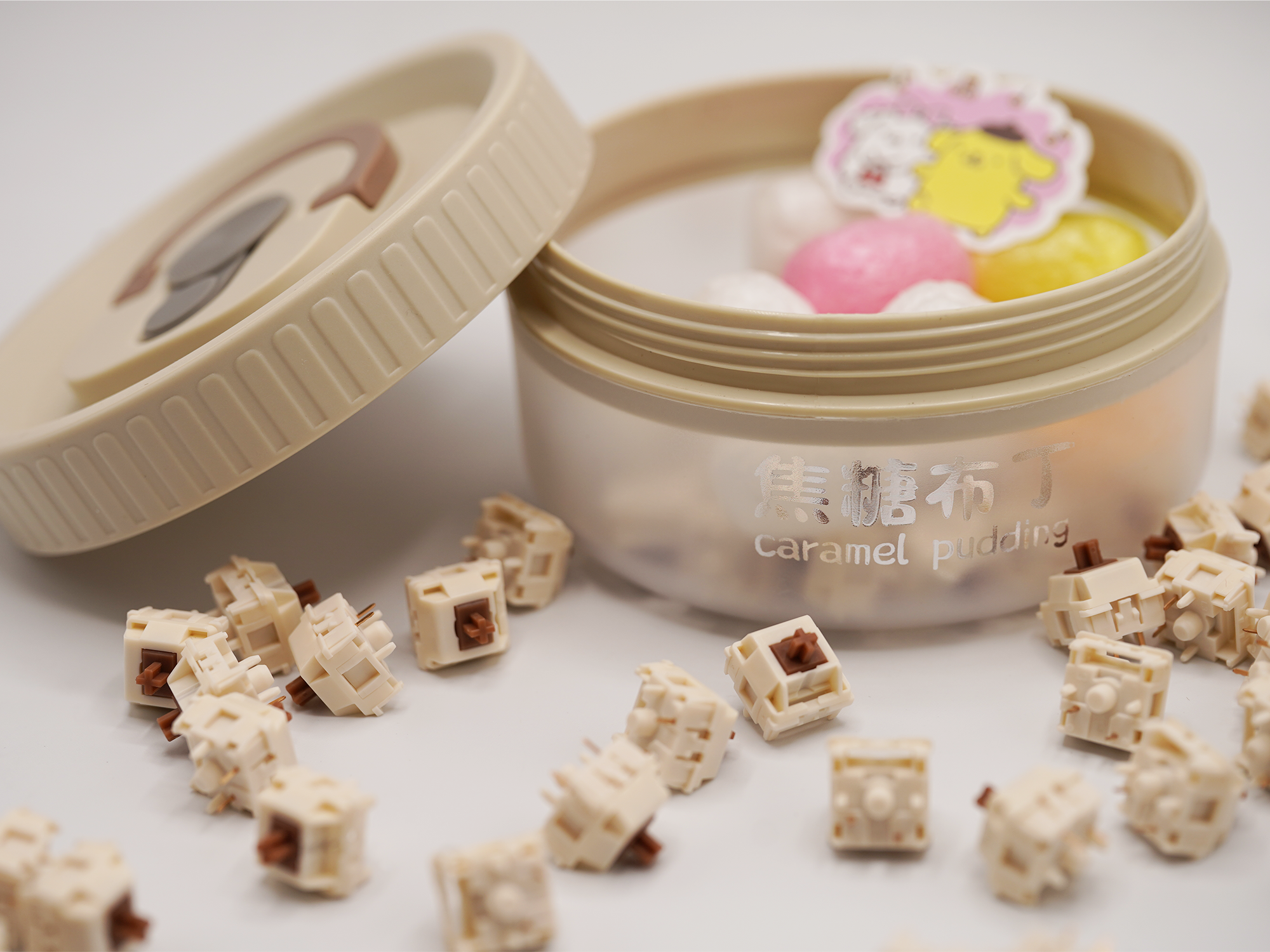 HMX Caramel Pudding Linear Switches