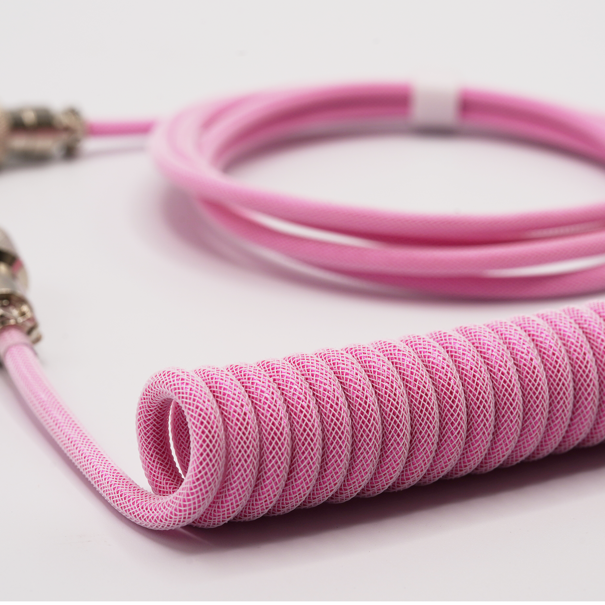 Mechanical Keyboard Custom Coiled Aviator Artisan USB-C Cable
