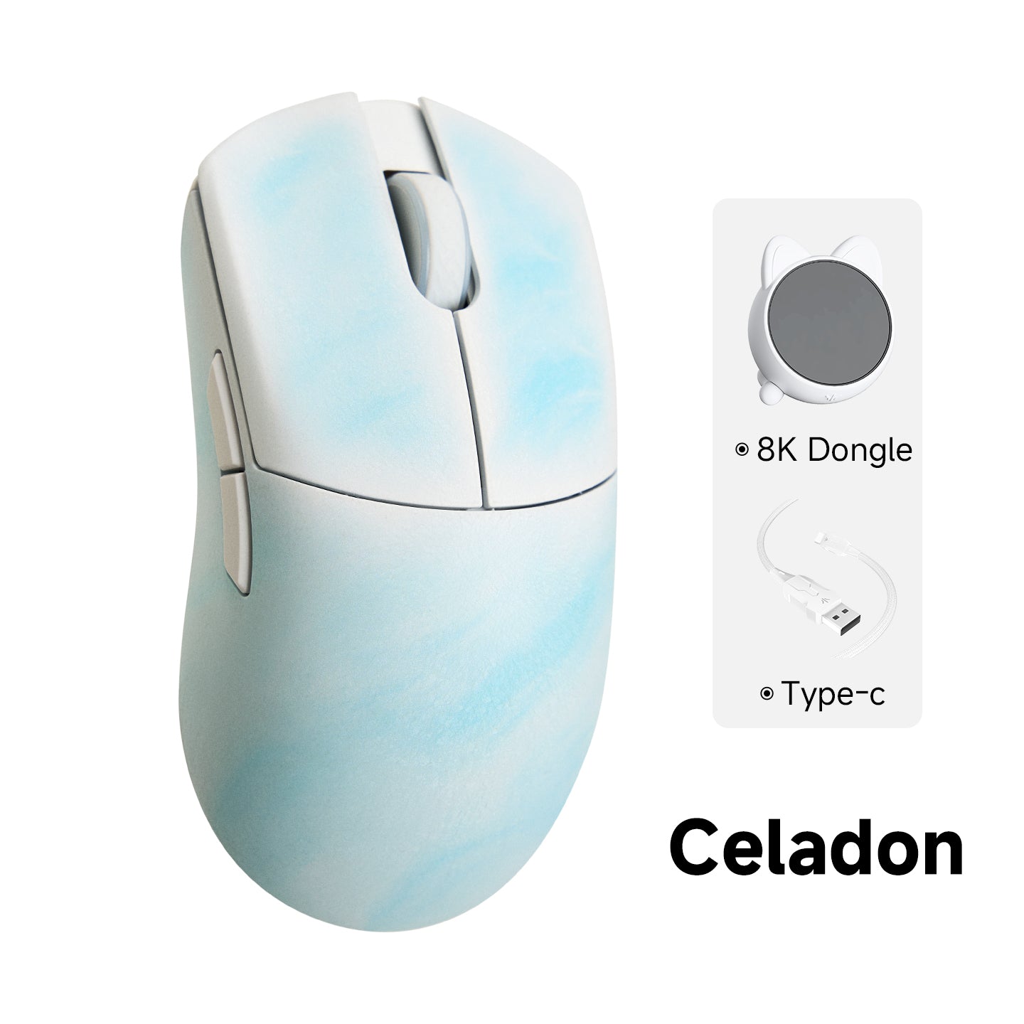 WLMOUSE Huan Stainless Magnesium Alloy Gaming Mouse