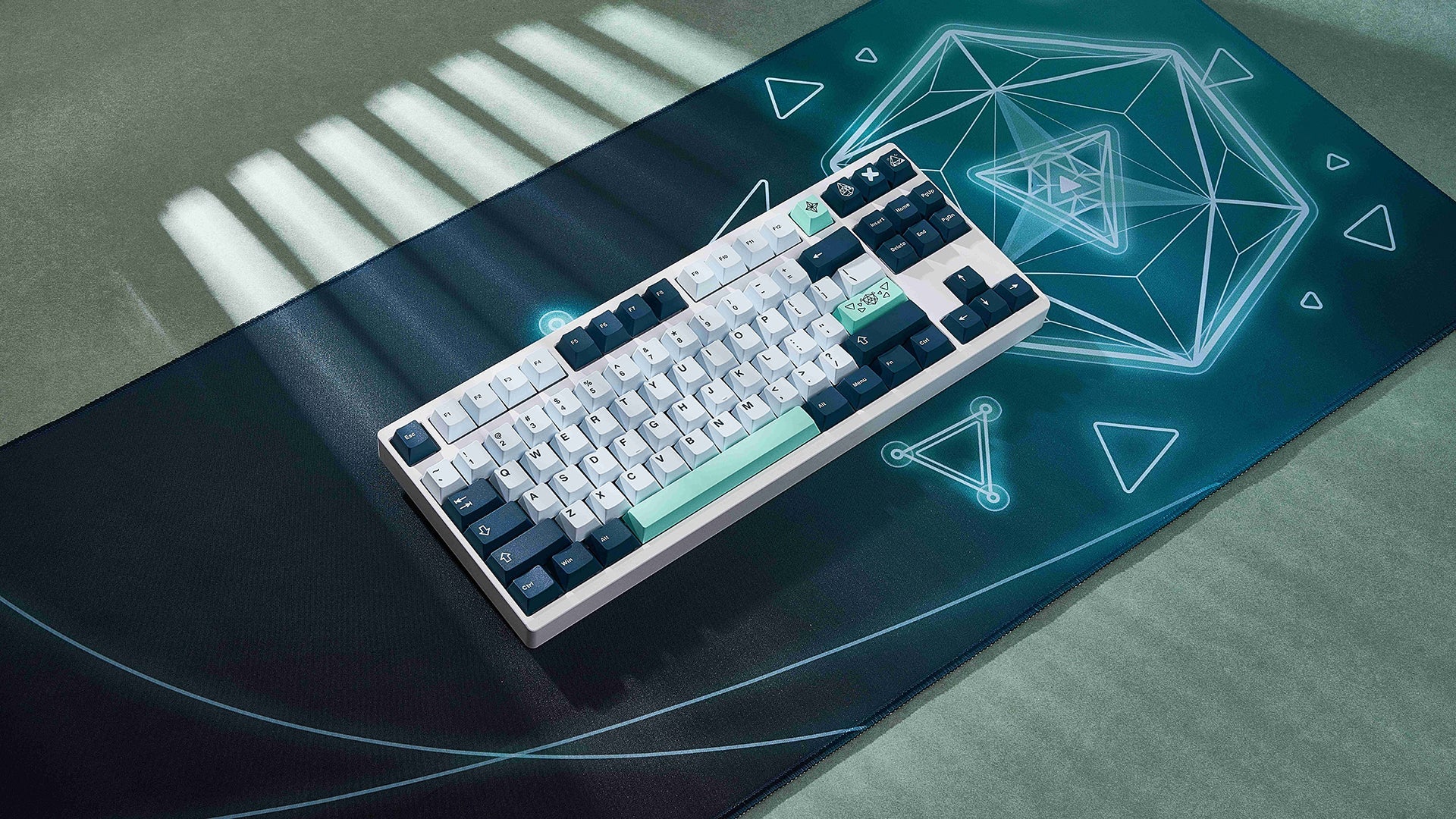 WS Entwined Flowers Keycaps Doubleshot PBT Cherry Profile